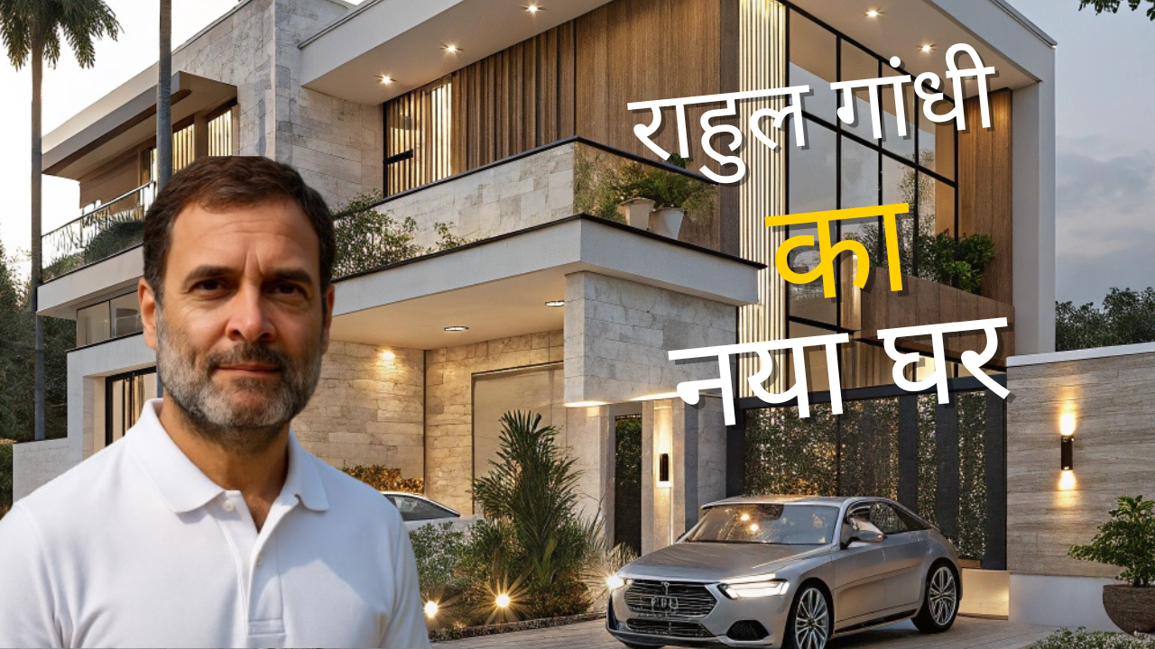 राहुल गांधी ने जन्मदिन पर बदला घर, नया बंगला अब सुनहरी बाग रोड पर | पूरी जानकारी
