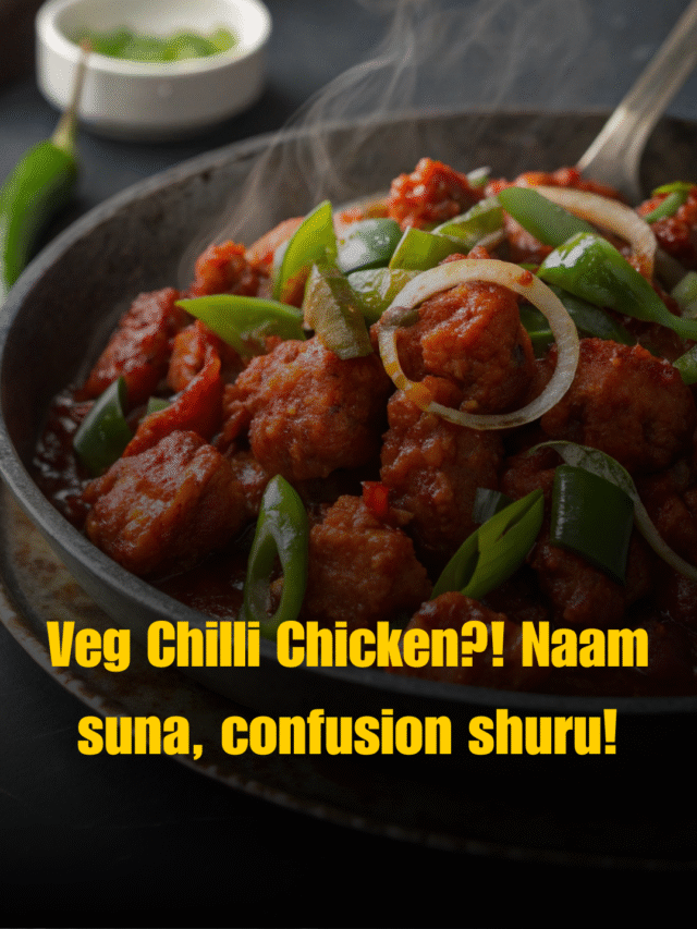 Veg Chilli Chicken: The Street Food That Broke the Internet!”